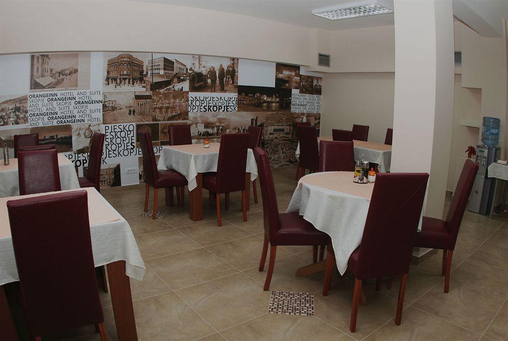 Hotel Orange Inn Skopje Restaurace fotografie